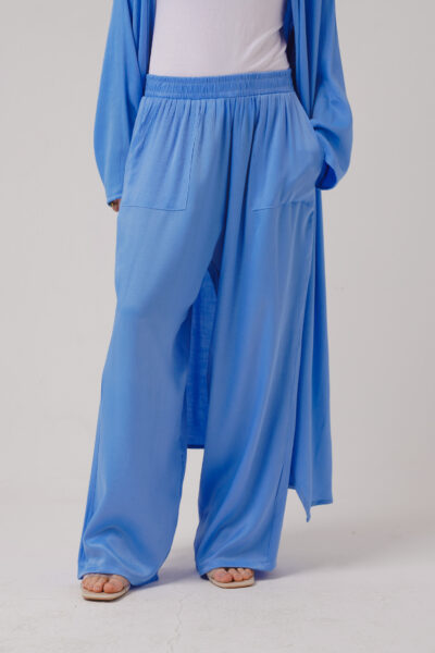 Satin Pants with 2 Pockets